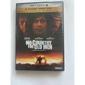 No Country for Old Men Sealed DVD + Digital | Oscar Winner | Coen Brothers